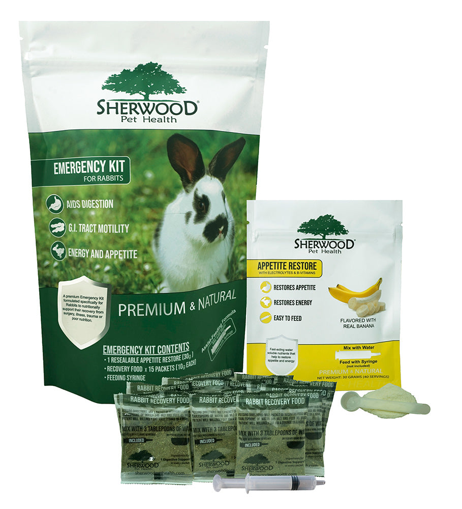 Bulk Recovery Food and/or Emergency Kits for Rabbits