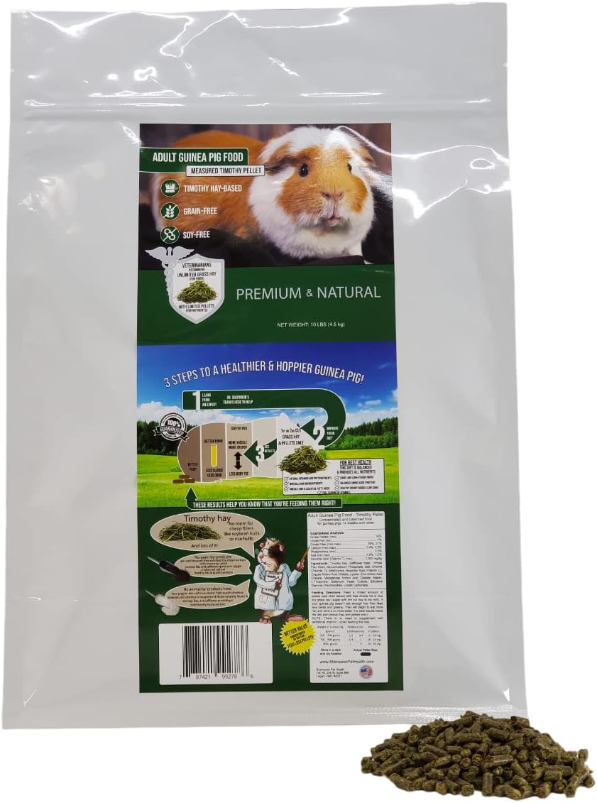 Adult Guinea Pig Food - Measured Timothy Pellet