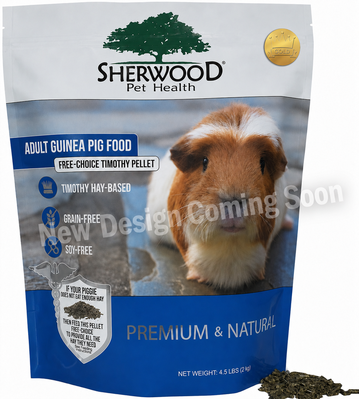Adult Guinea Pig Food - Free Choice Timothy Pellet