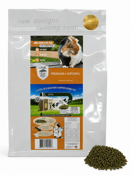 Adult Guinea Pig Food - Blended Pellet
