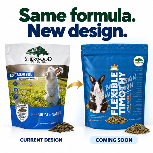 Adult Rabbit Food - Free Choice Timothy Pellet (Flexible Timothy)