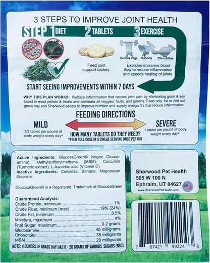 Joint Support for Rabbits, Guinea Pigs, Chinchillas Ingredient