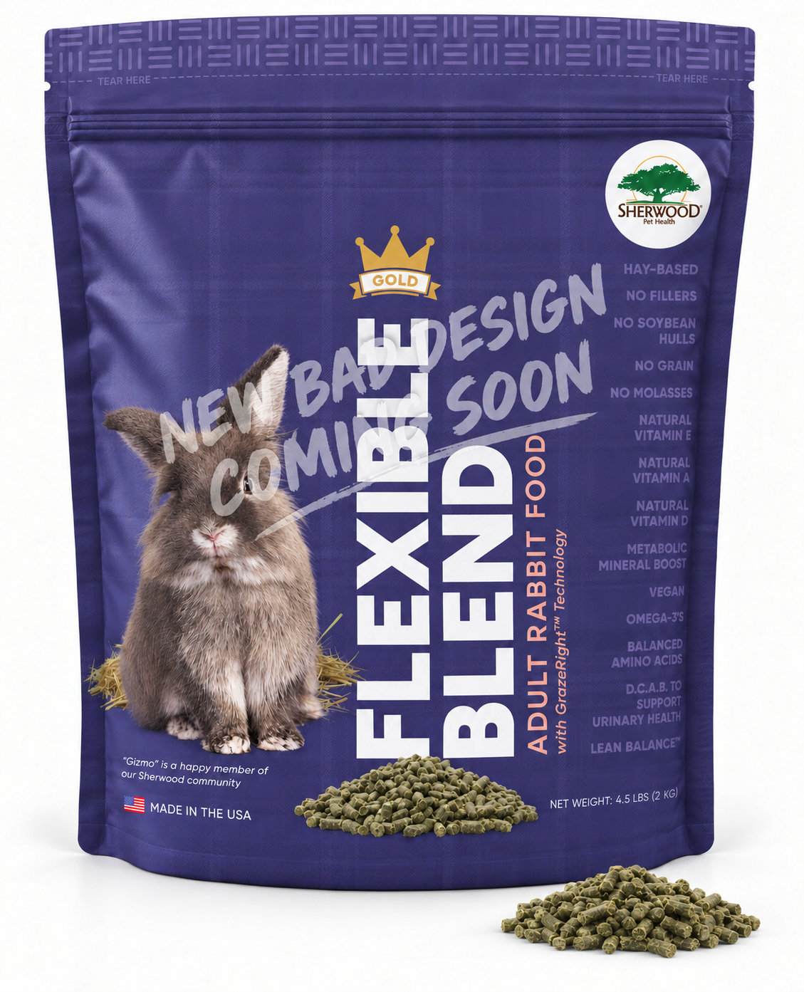 Adult Rabbit Food - Blended (Complete) Pellet (Flexible Blend)