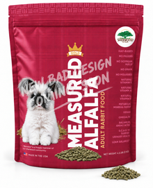 Adult Rabbit Food PROFESSIONAL (Measured Alfalfa)